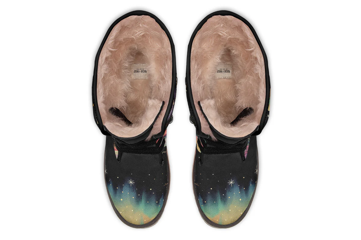 Northern Lights Fold Over Winter Boots - Image 7