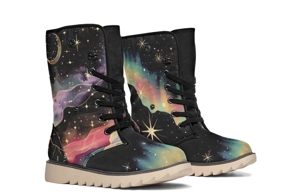 Northern Lights Fold Over Winter Boots - Image 9