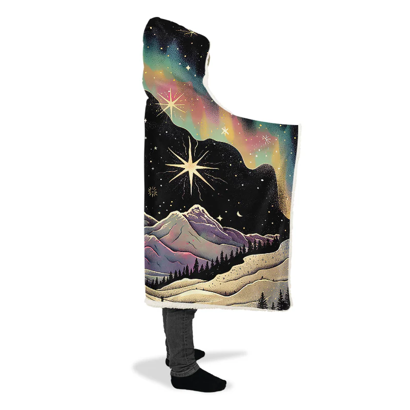 Northern Lights Hooded Blanket - Image 12