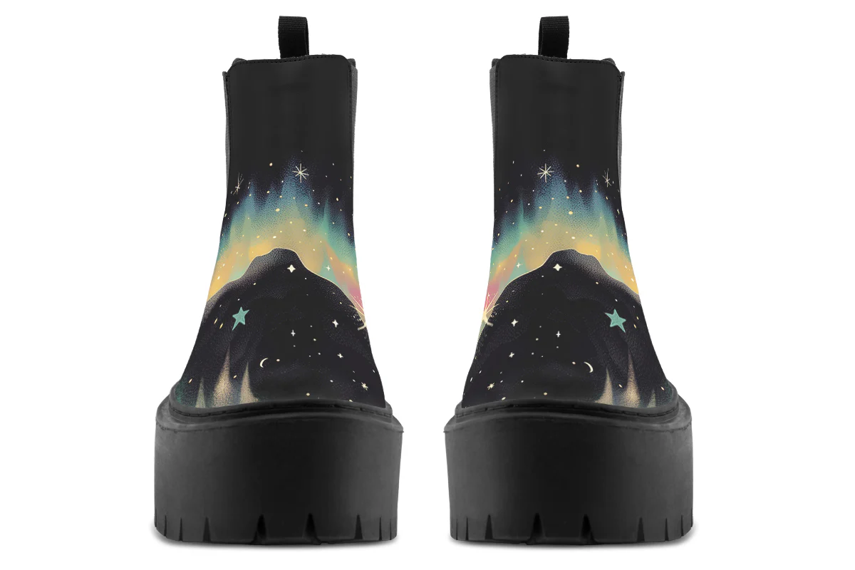 Northern Lights Platform Chelsea Boots - Image 7