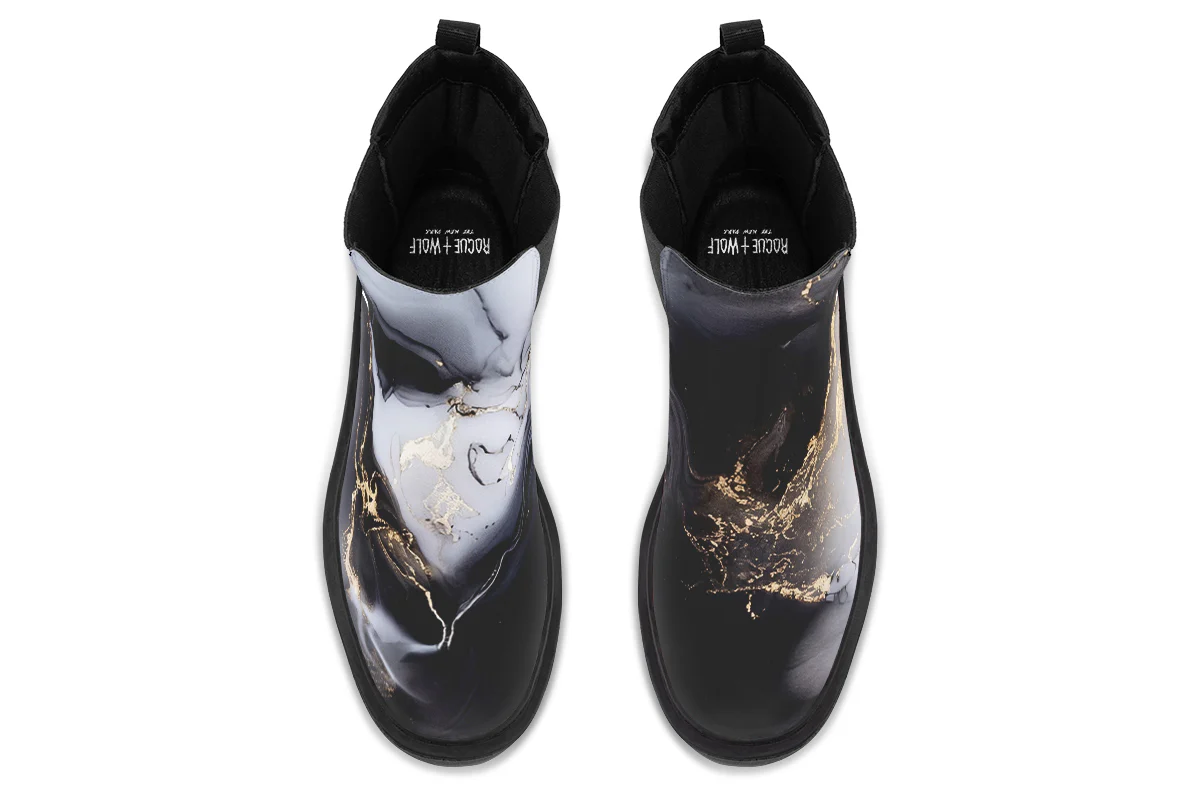 Obsidian Vein Platform Chelsea Boots - Image 8