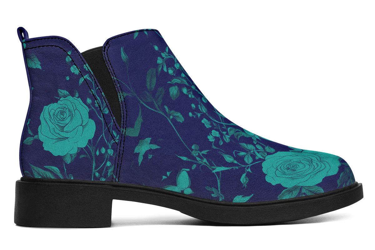 Ocean Rose Romance Chelsea Boots - Image 3