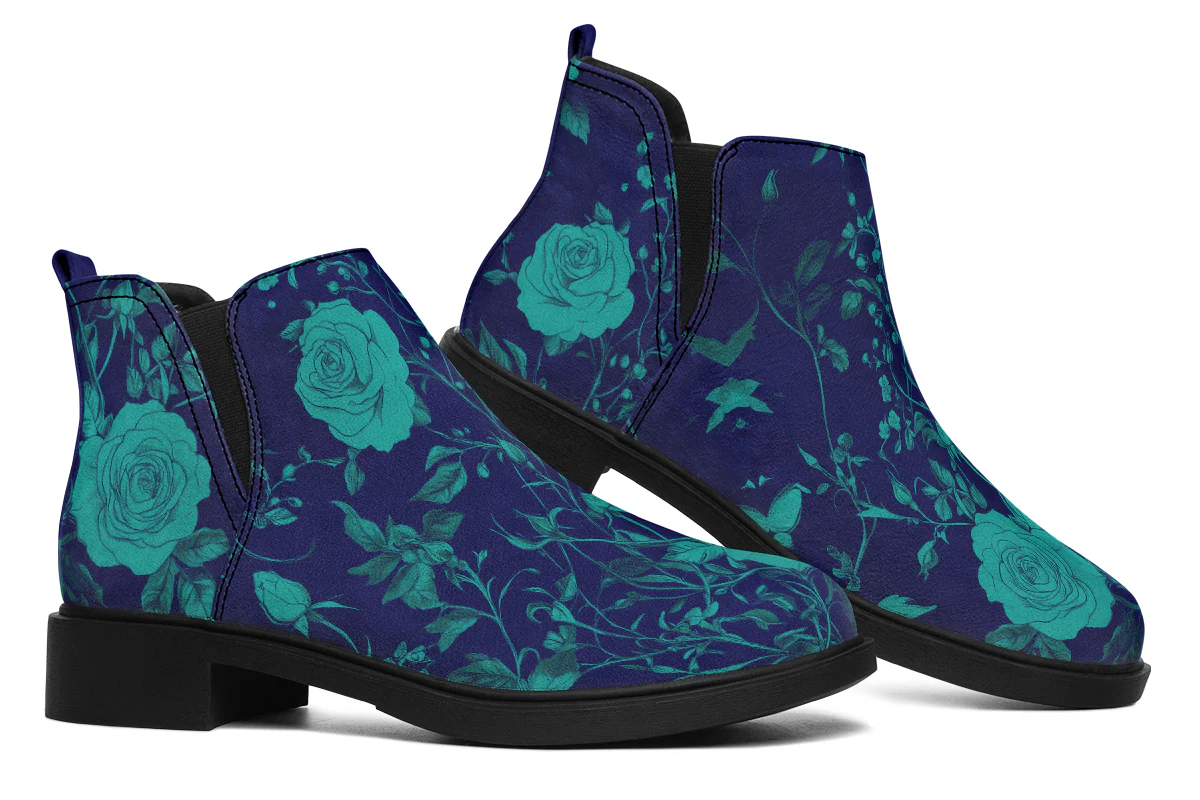 Ocean Rose Romance Chelsea Boots - Image 7