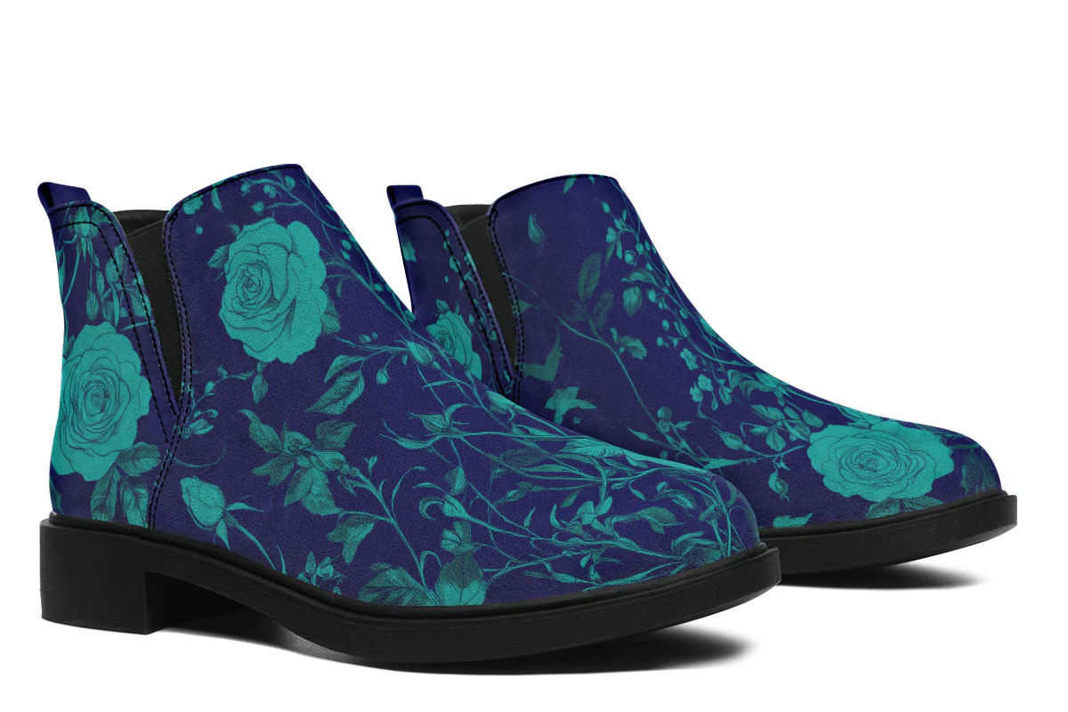 Ocean Rose Romance Chelsea Boots - Image 8