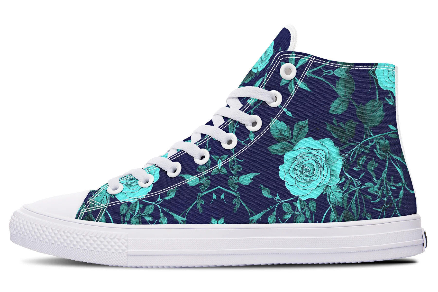 Ocean Rose Romance High Tops - Image 10