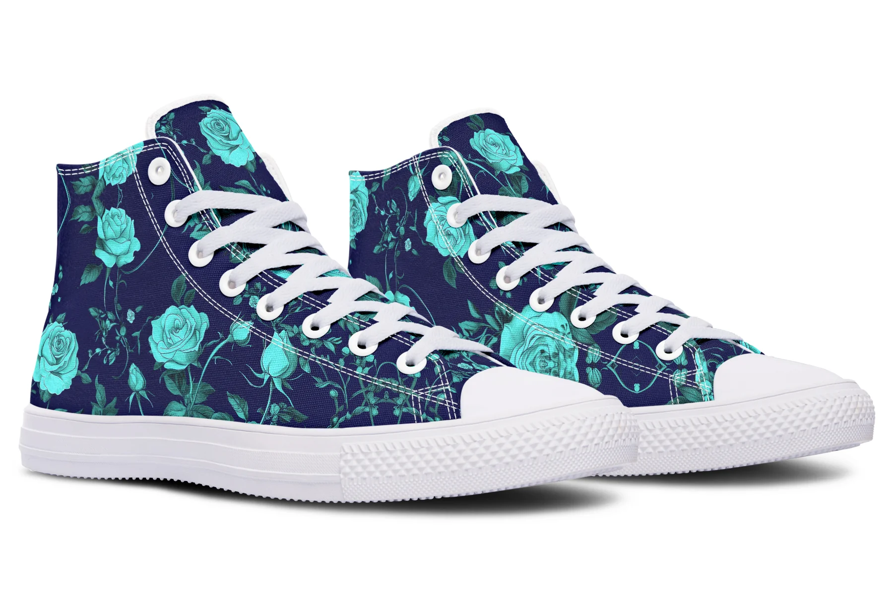 Ocean Rose Romance High Tops - Image 13