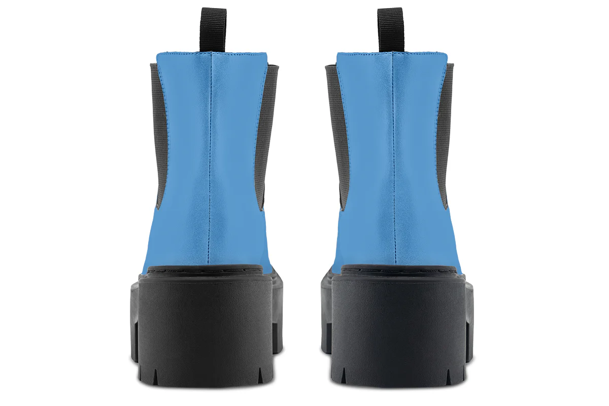 Ocean Wave Platform Chelsea Boots - Image 6