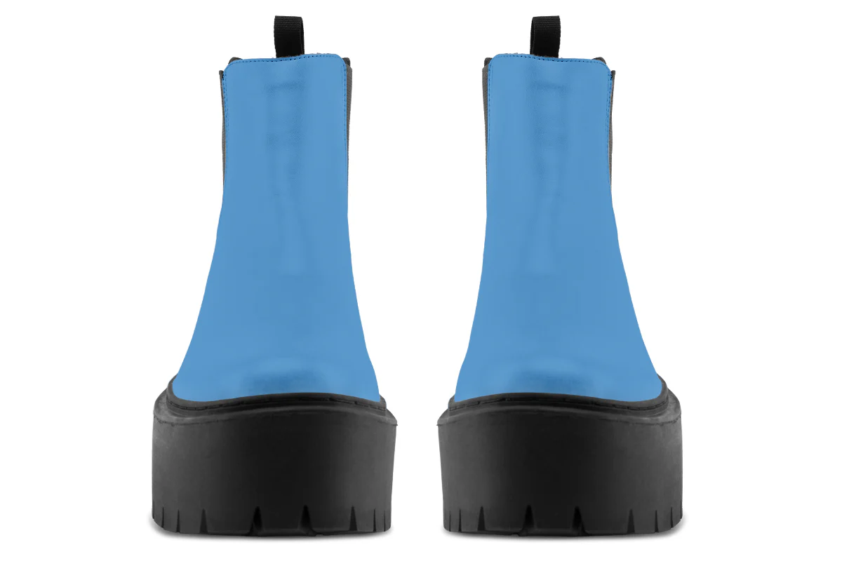 Ocean Wave Platform Chelsea Boots - Image 7