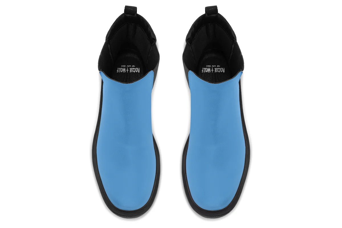 Ocean Wave Platform Chelsea Boots - Image 8