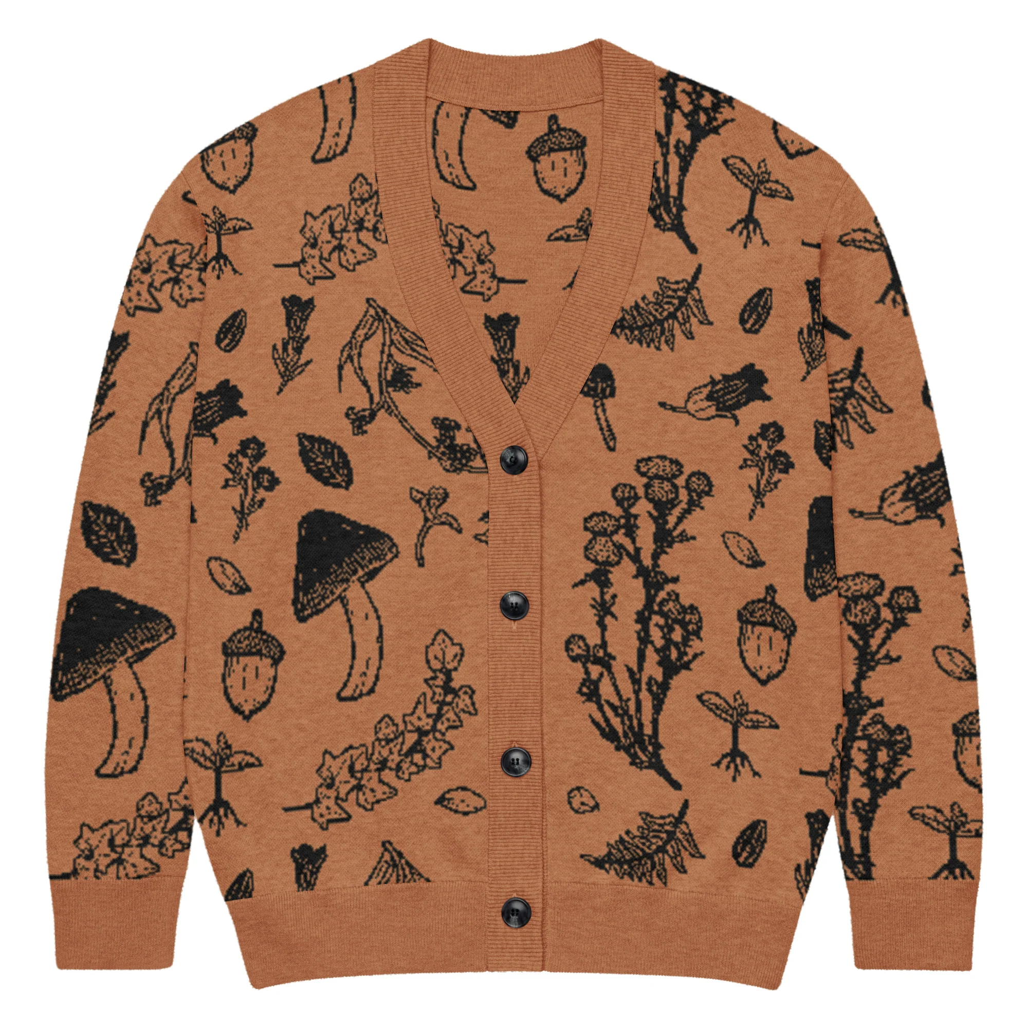 Ochre Herbology Knitted Cardigan - Image 5