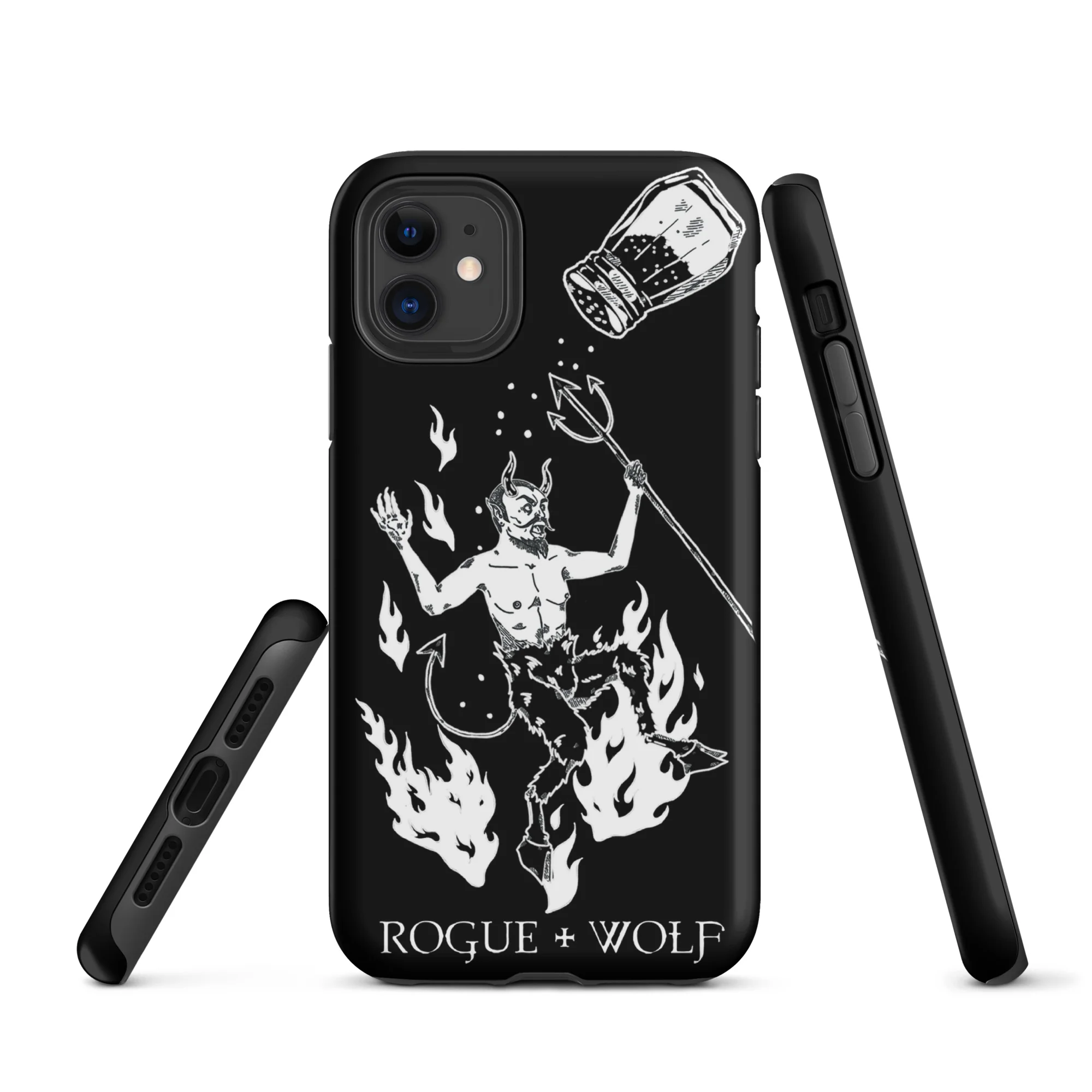 One Salty Devil Tough Phone Case for iPhone - Image 4