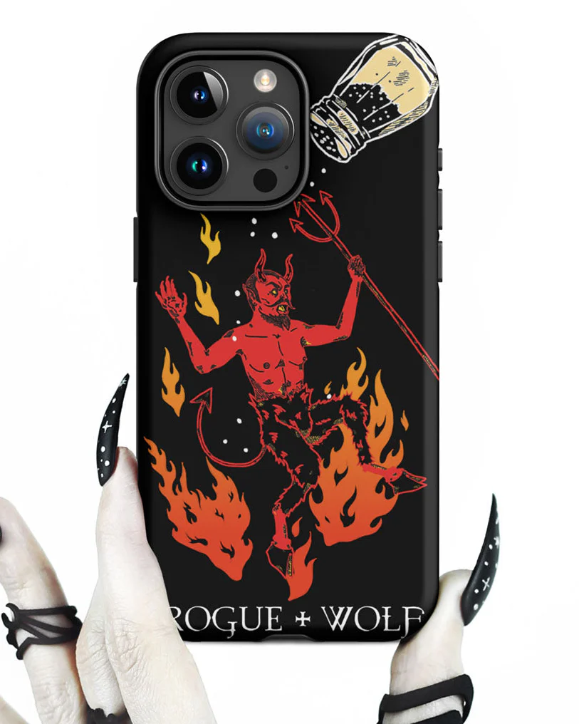 One Salty Devil Tough Phone Case for iPhone - Image 2