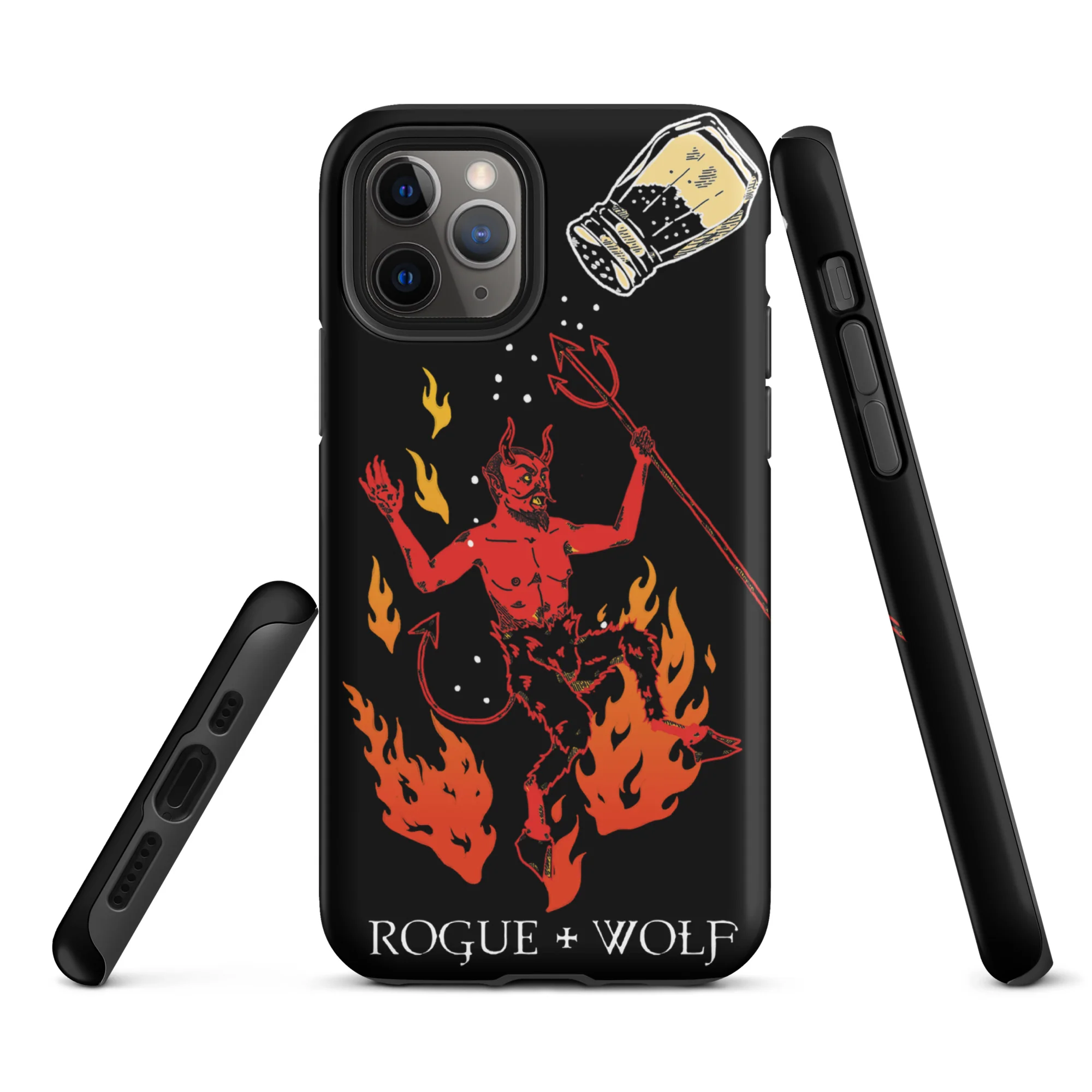 One Salty Devil Tough Phone Case for iPhone - Image 5
