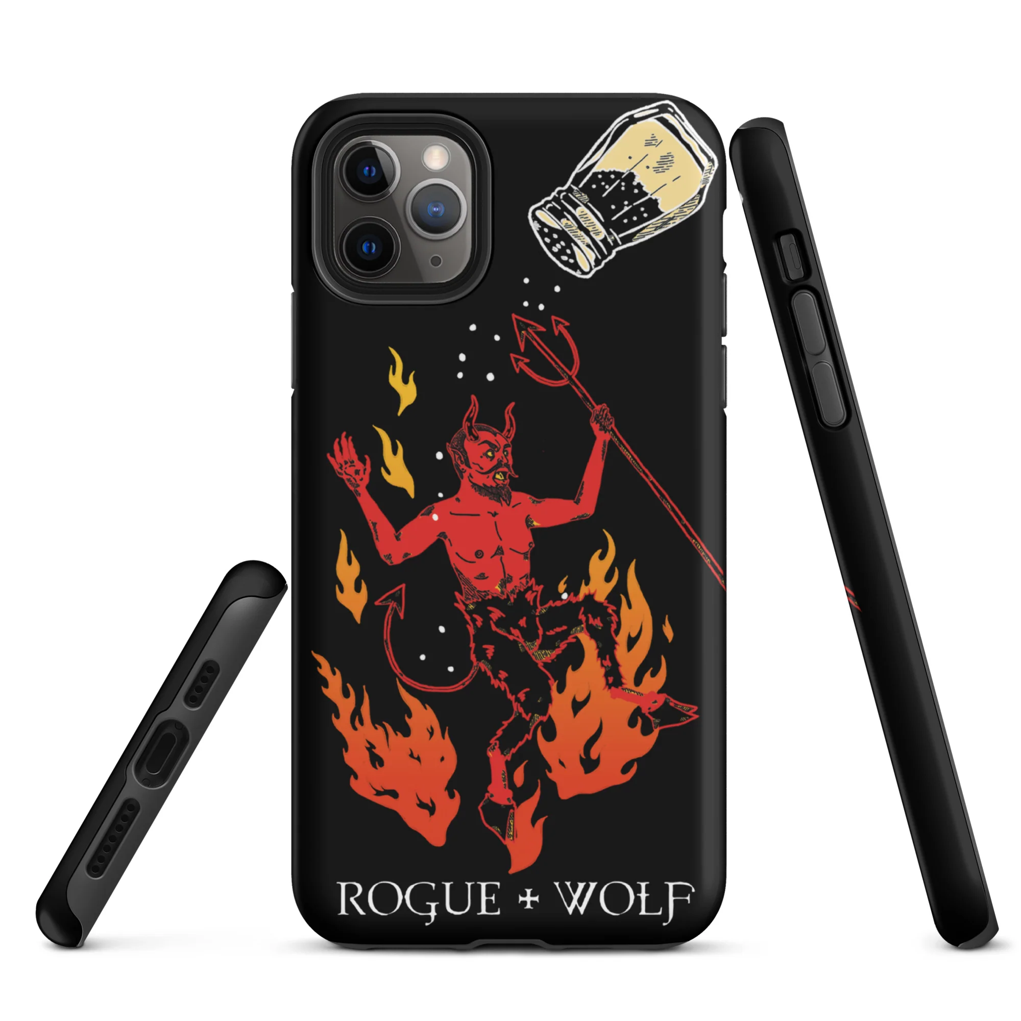 One Salty Devil Tough Phone Case for iPhone - Image 6