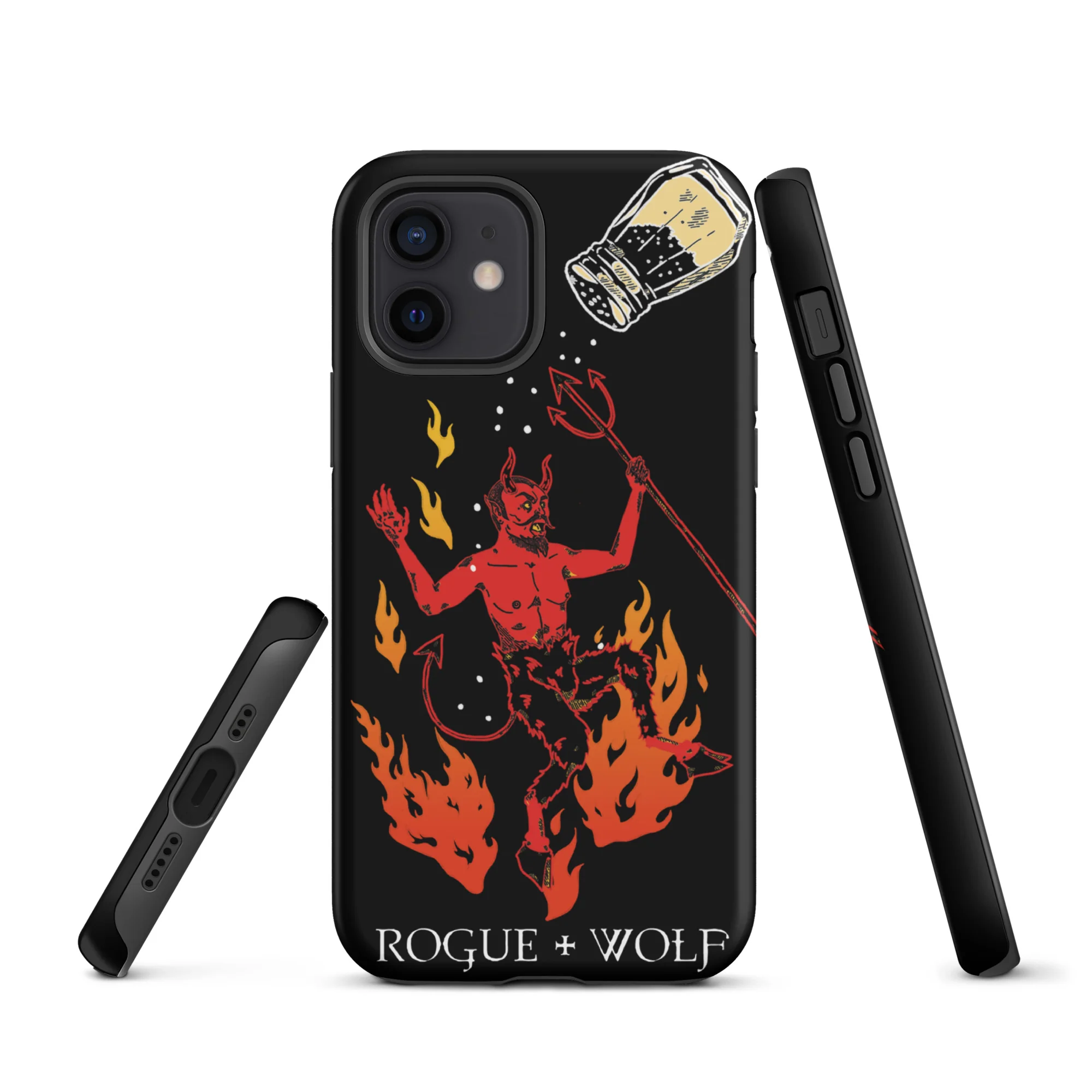 One Salty Devil Tough Phone Case for iPhone - Image 8