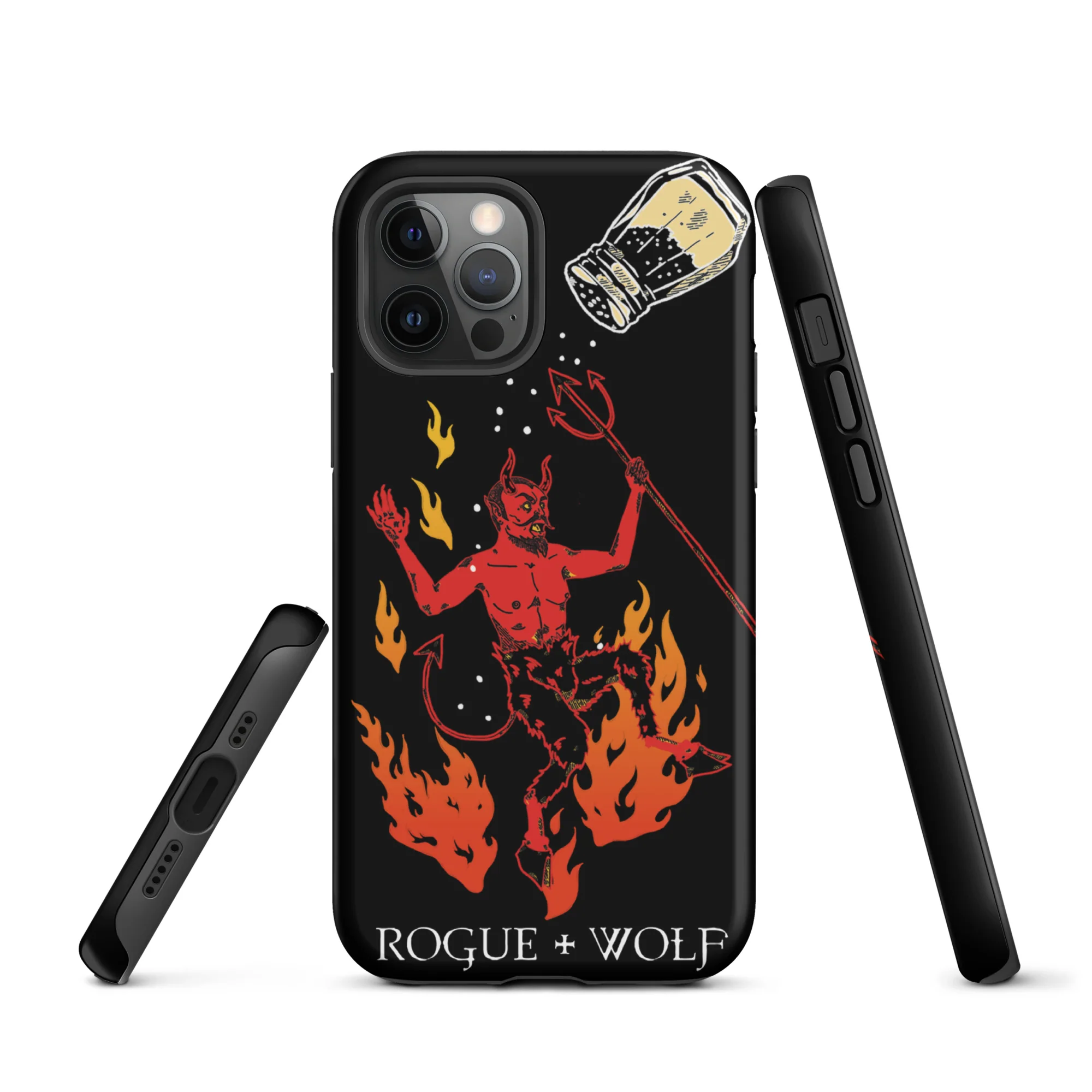 One Salty Devil Tough Phone Case for iPhone - Image 9