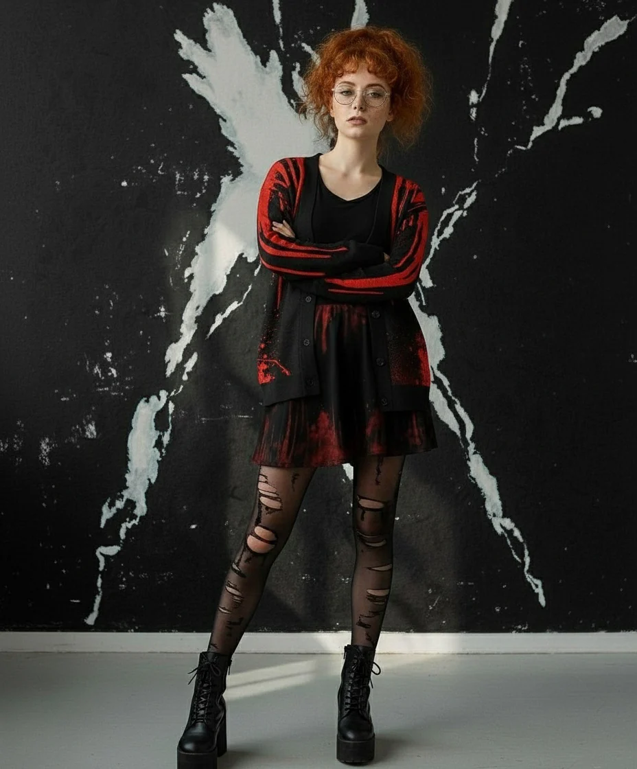 Oops My Bad Knitted Cardigan - Image 5