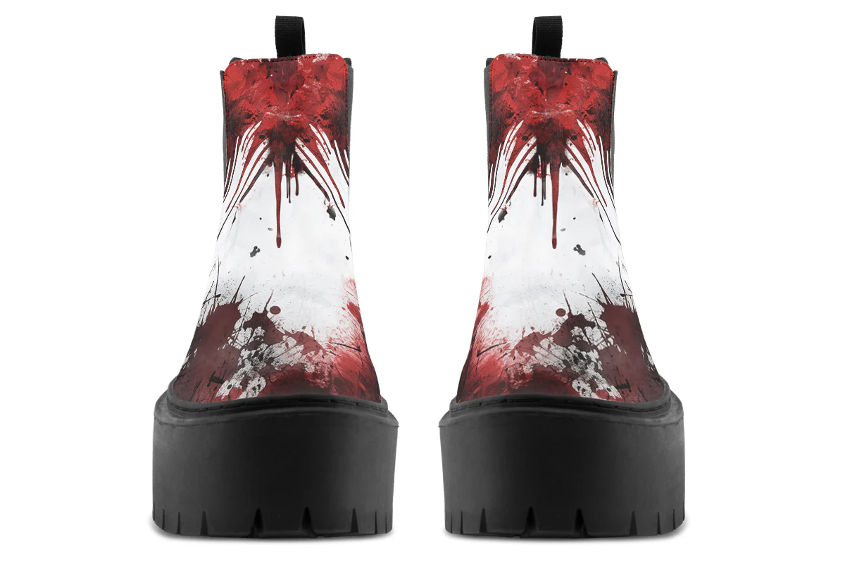 Oops My Bad Platform Chelsea Boots - Image 7