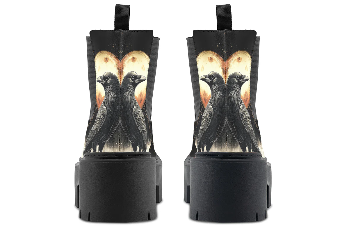 Oracle Raven Platform Chelsea Boots - Image 6