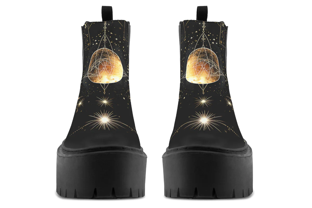 Oracle Raven Platform Chelsea Boots - Image 7