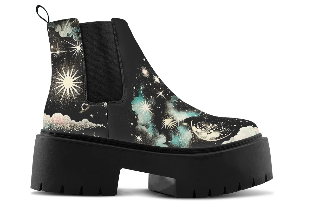 Orion’s Dream Platform Chelsea Boots - Image 2