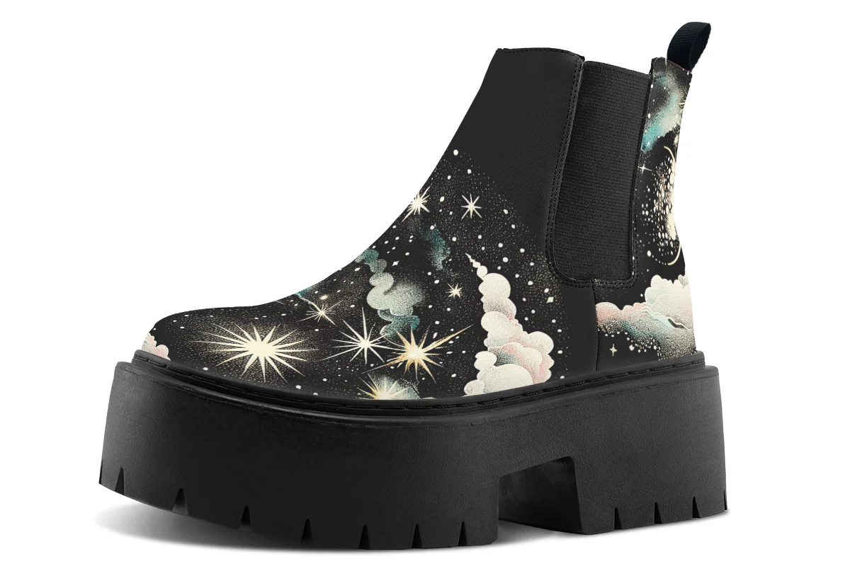 Orion’s Dream Platform Chelsea Boots - Image 3