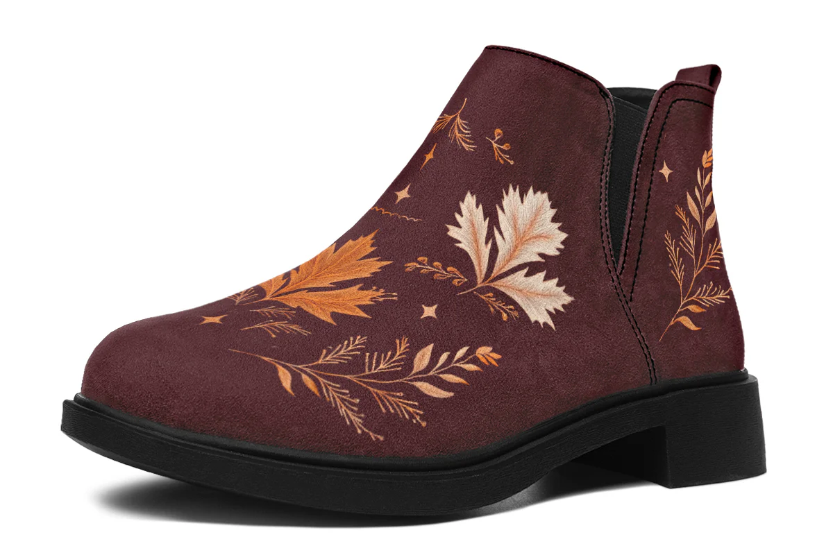 Oxblood Autumnalis Chelsea Boots - Image 2