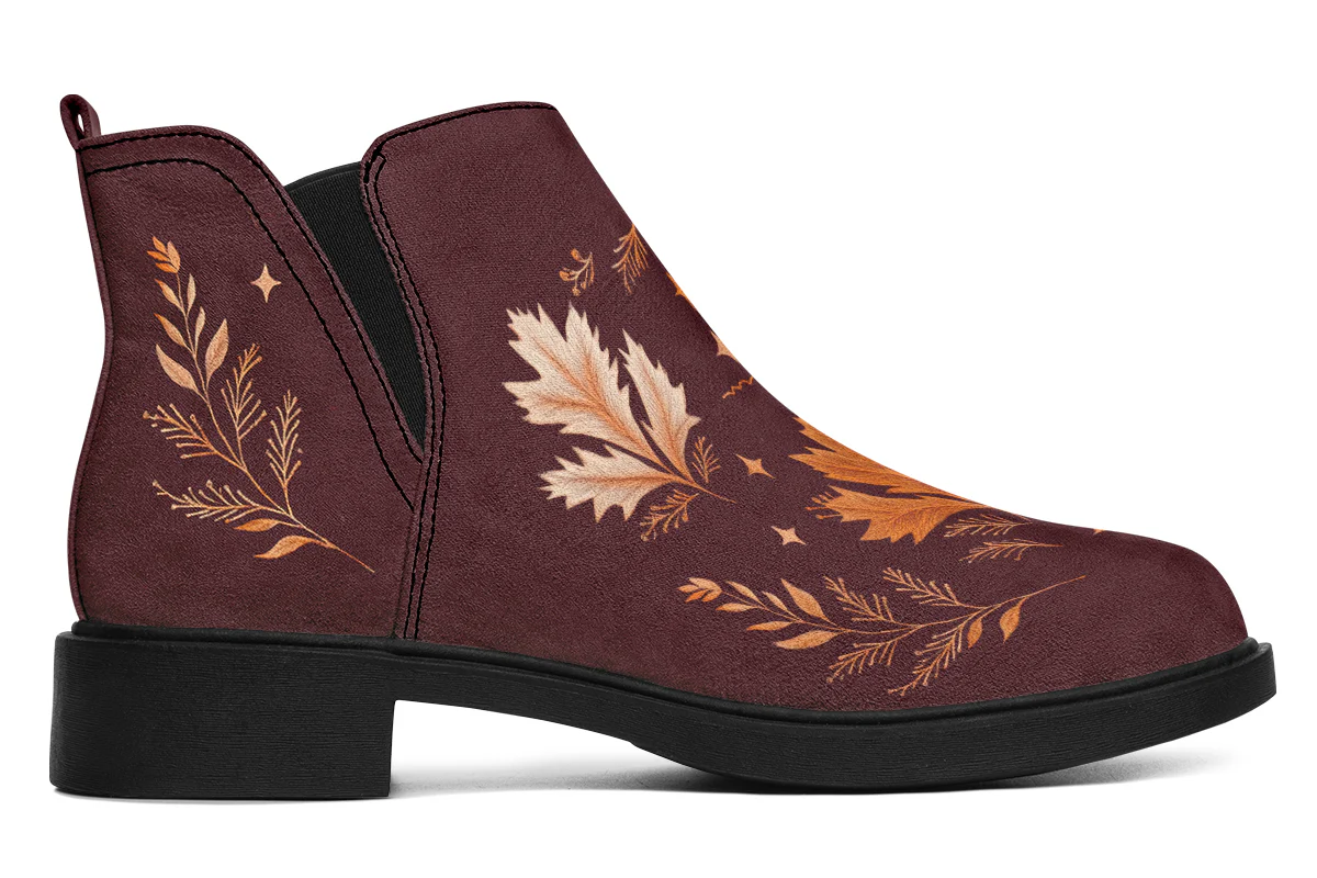 Oxblood Autumnalis Chelsea Boots - Image 3