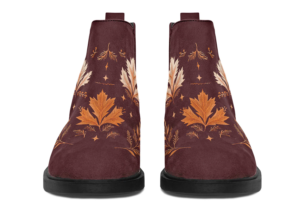 Oxblood Autumnalis Chelsea Boots - Image 4