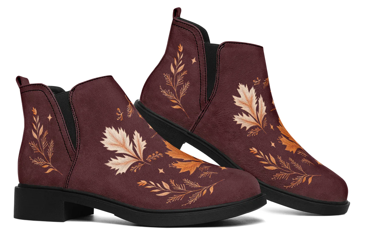 Oxblood Autumnalis Chelsea Boots - Image 7