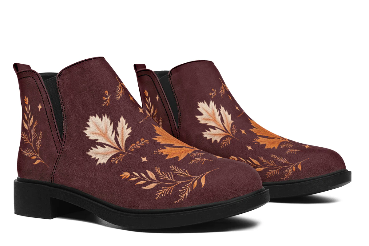 Oxblood Autumnalis Chelsea Boots - Image 8
