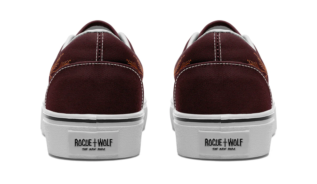 Oxblood Autumnalis Street Sneakers - Image 14