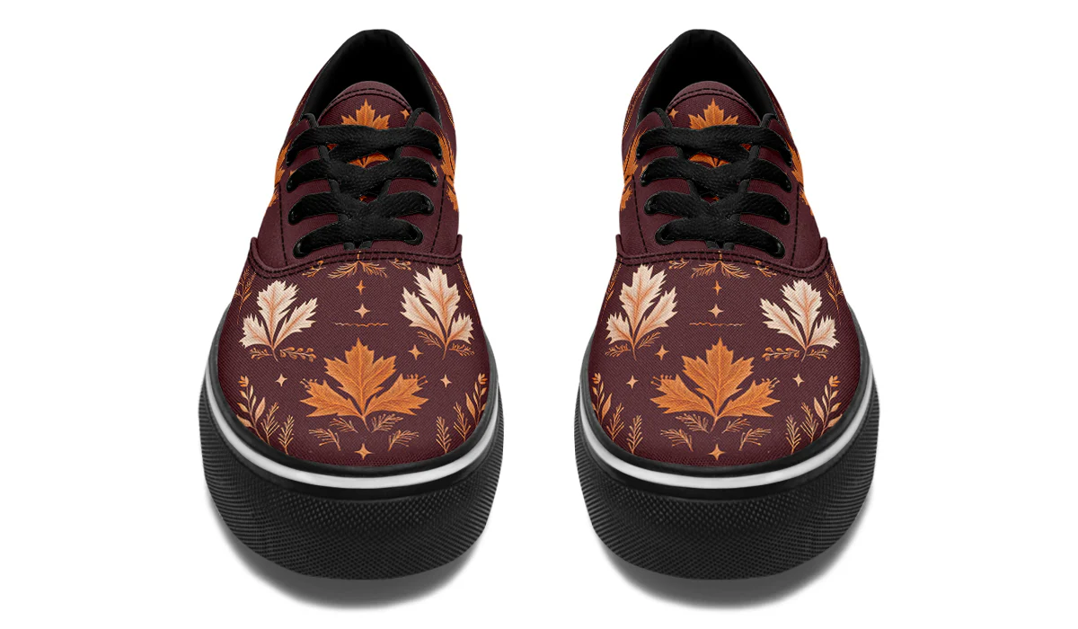 Oxblood Autumnalis Street Sneakers - Image 6