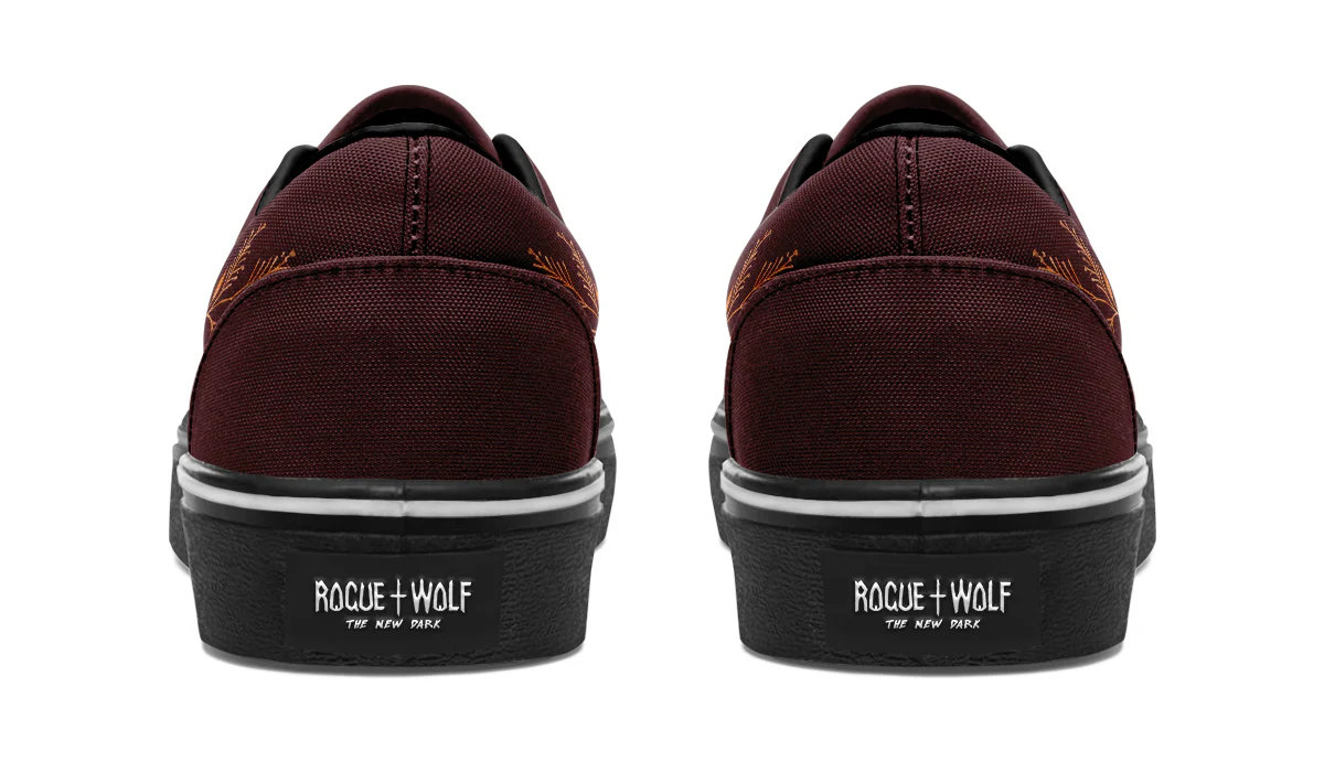 Oxblood Autumnalis Street Sneakers - Image 7