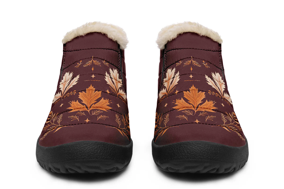 Oxblood Autumnalis Winter Sneakers - Image 4