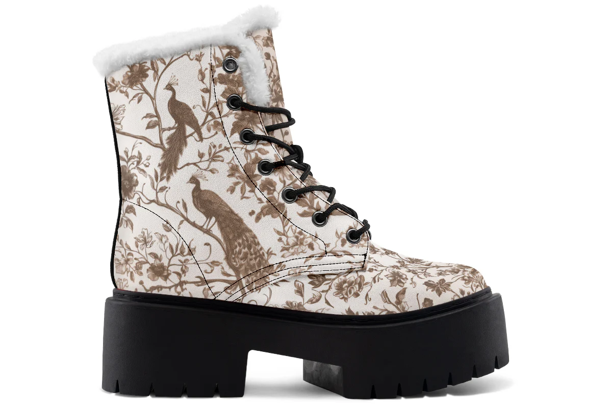 Palatial Platform Winter Boots - Image 3