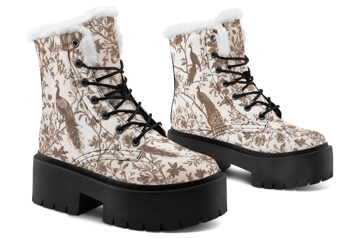 Palatial Platform Winter Boots - Image 4