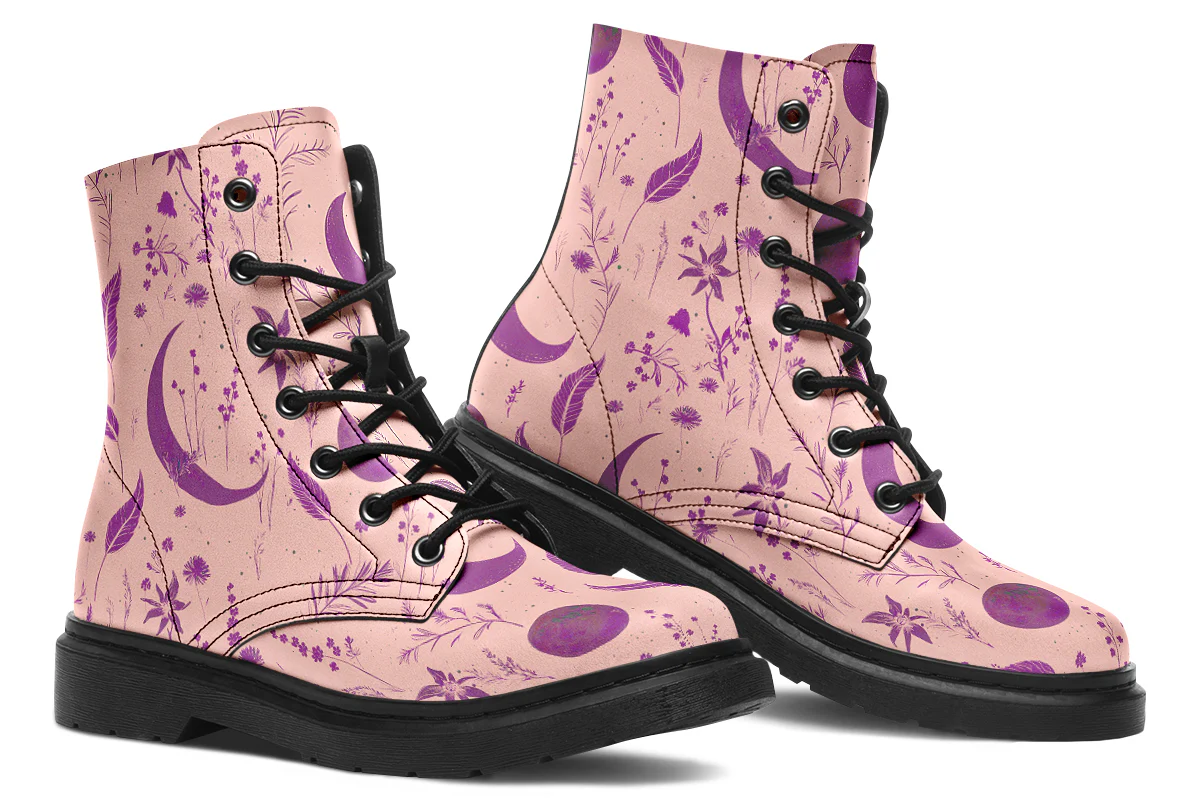 Pink Moonlit Botanica Boots - Image 5