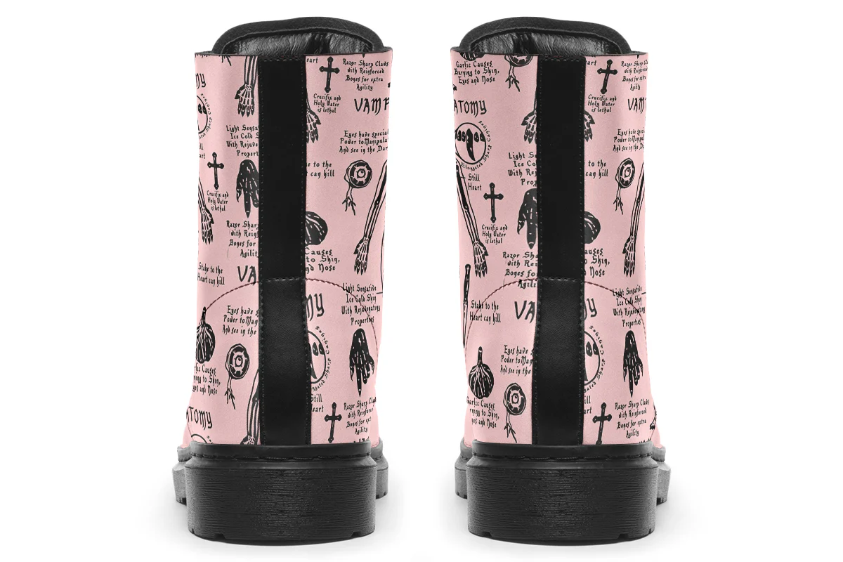 Pink Vampire Study Boots - Image 7