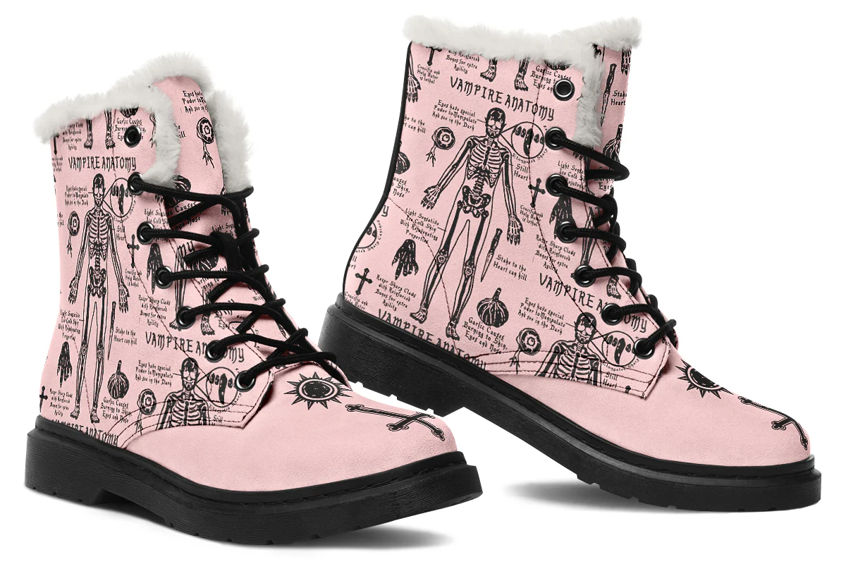 Pink Vampire Study Winter Boots - Image 5