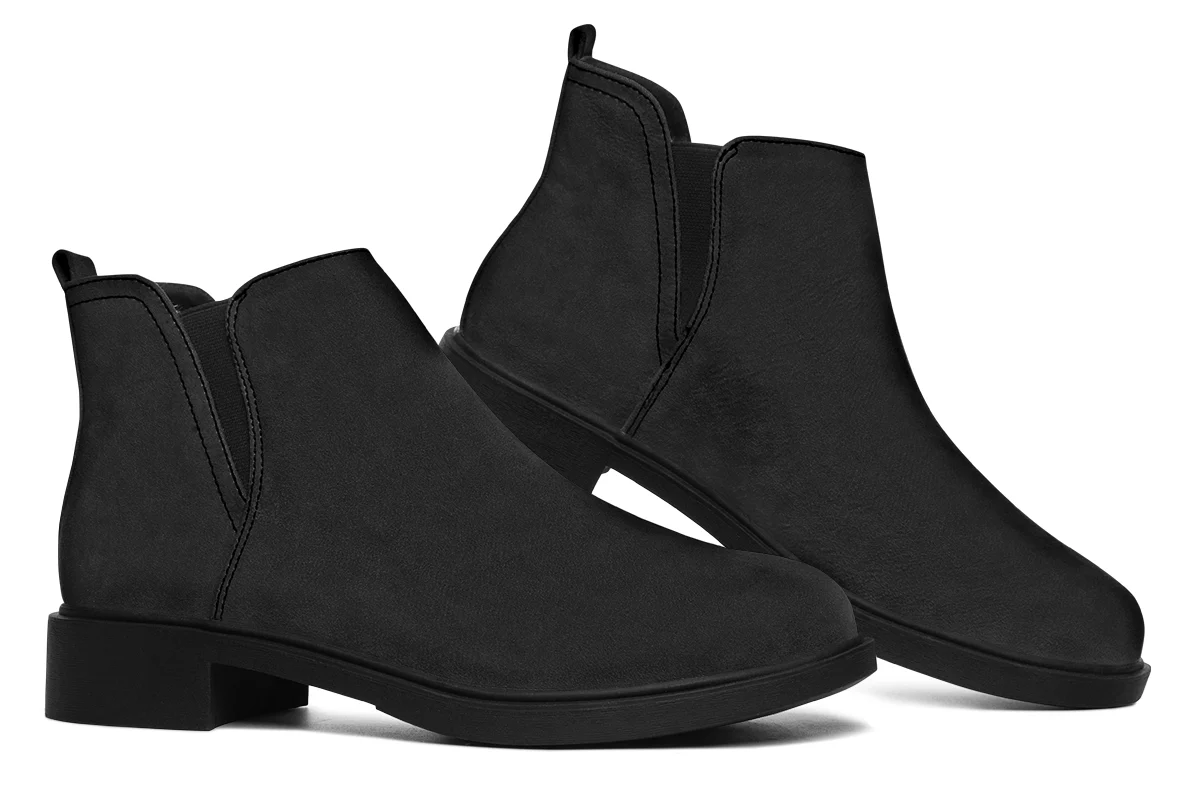 Pitch Black Chelsea Boots - Image 7