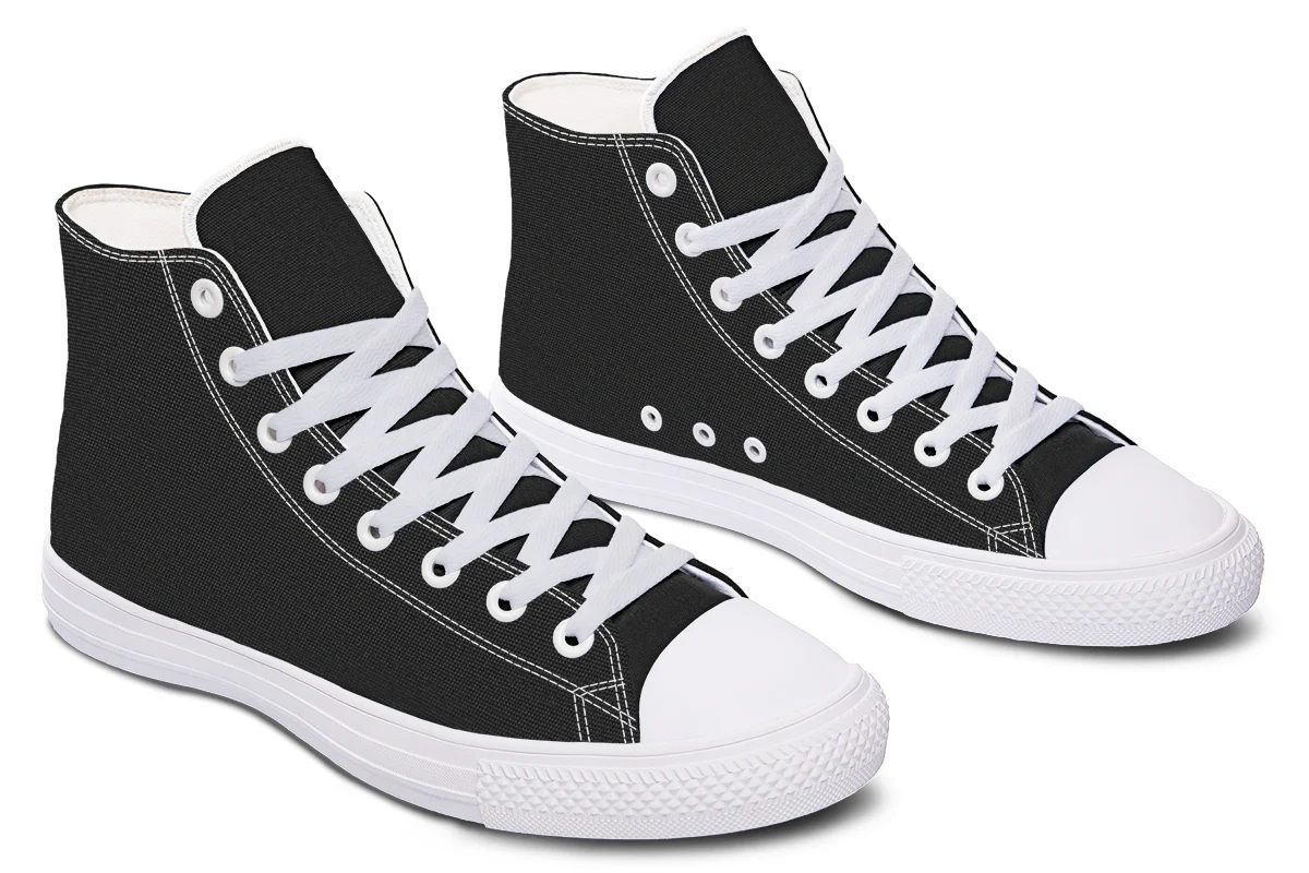 Pitch Black High Tops - Image 14