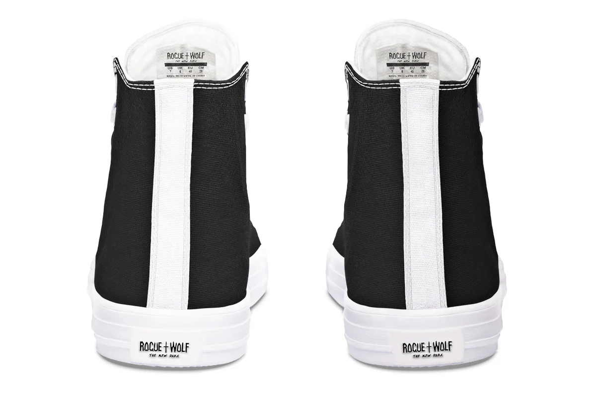 Pitch Black High Tops - Image 17