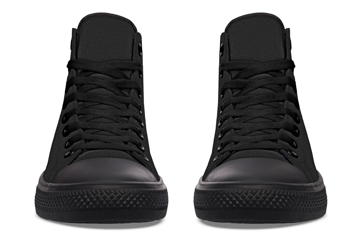 Pitch Black High Tops - Image 6