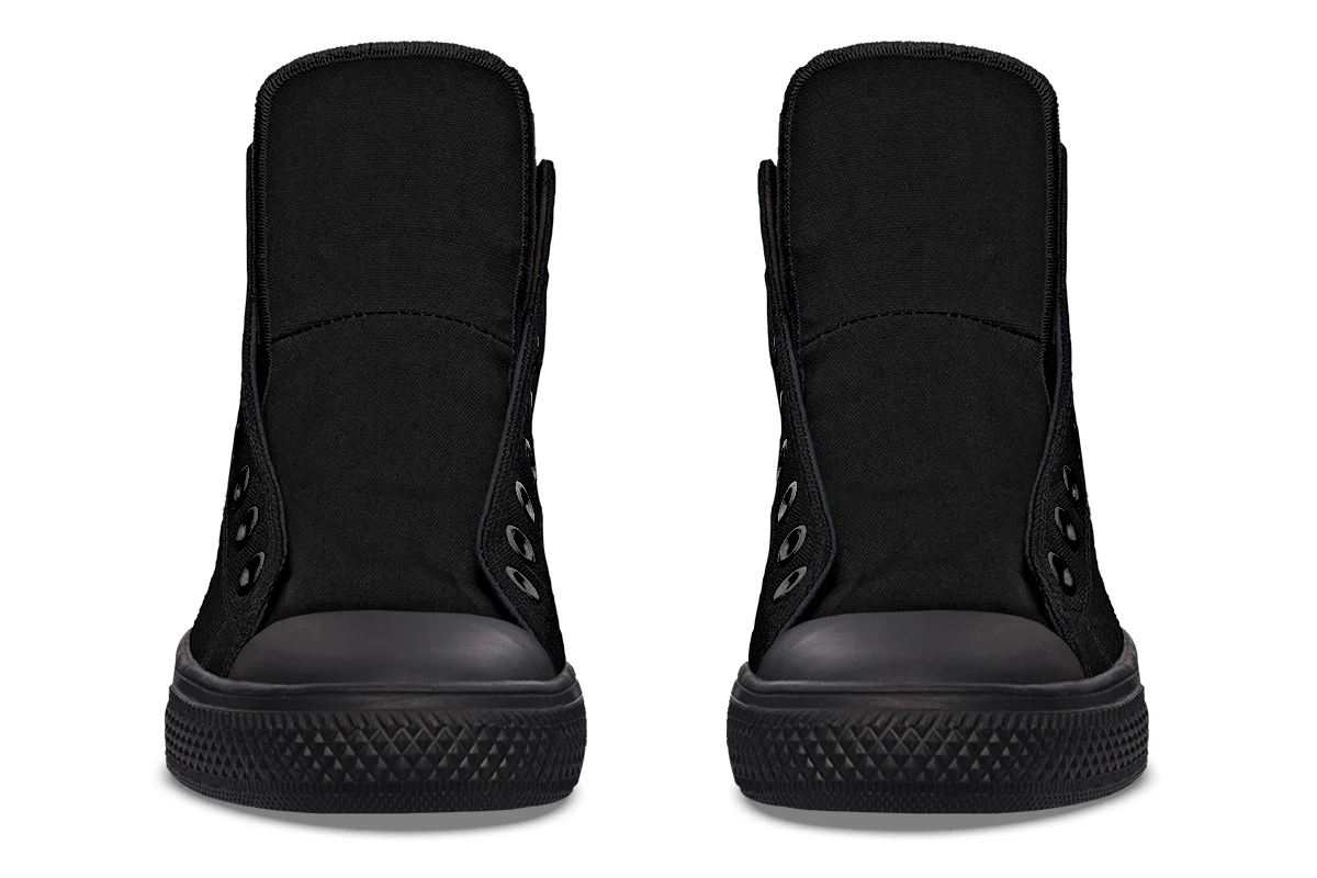 Pitch Black High Tops - Image 7