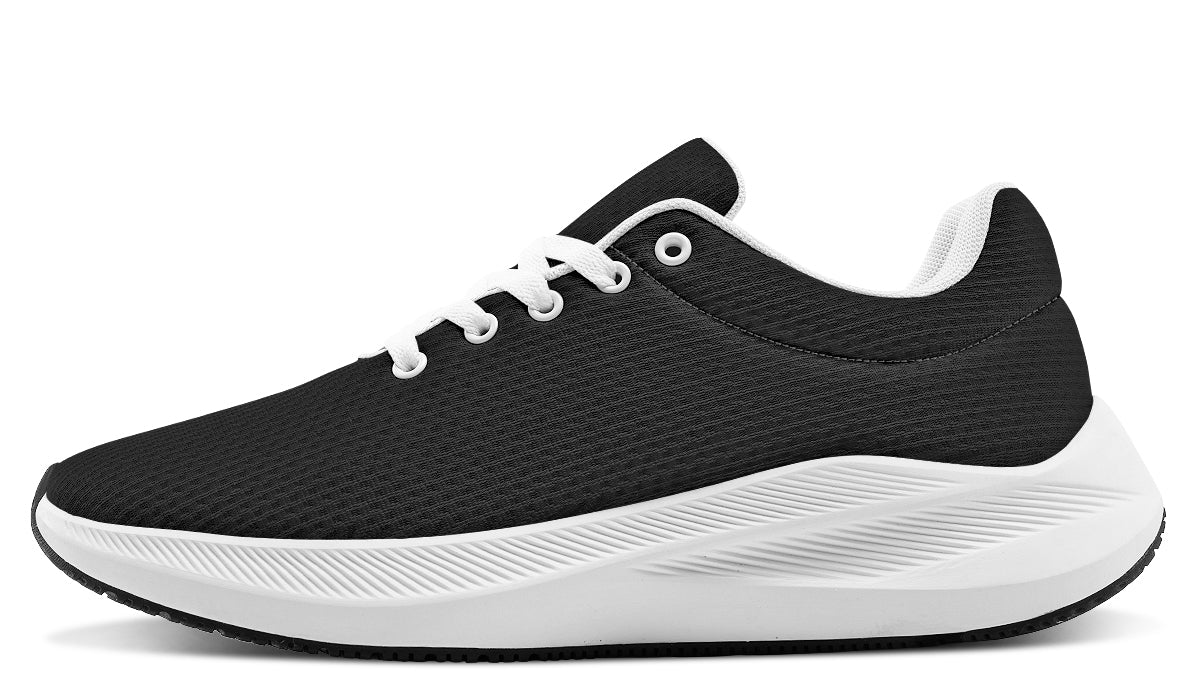 Pitch Black Sneakers