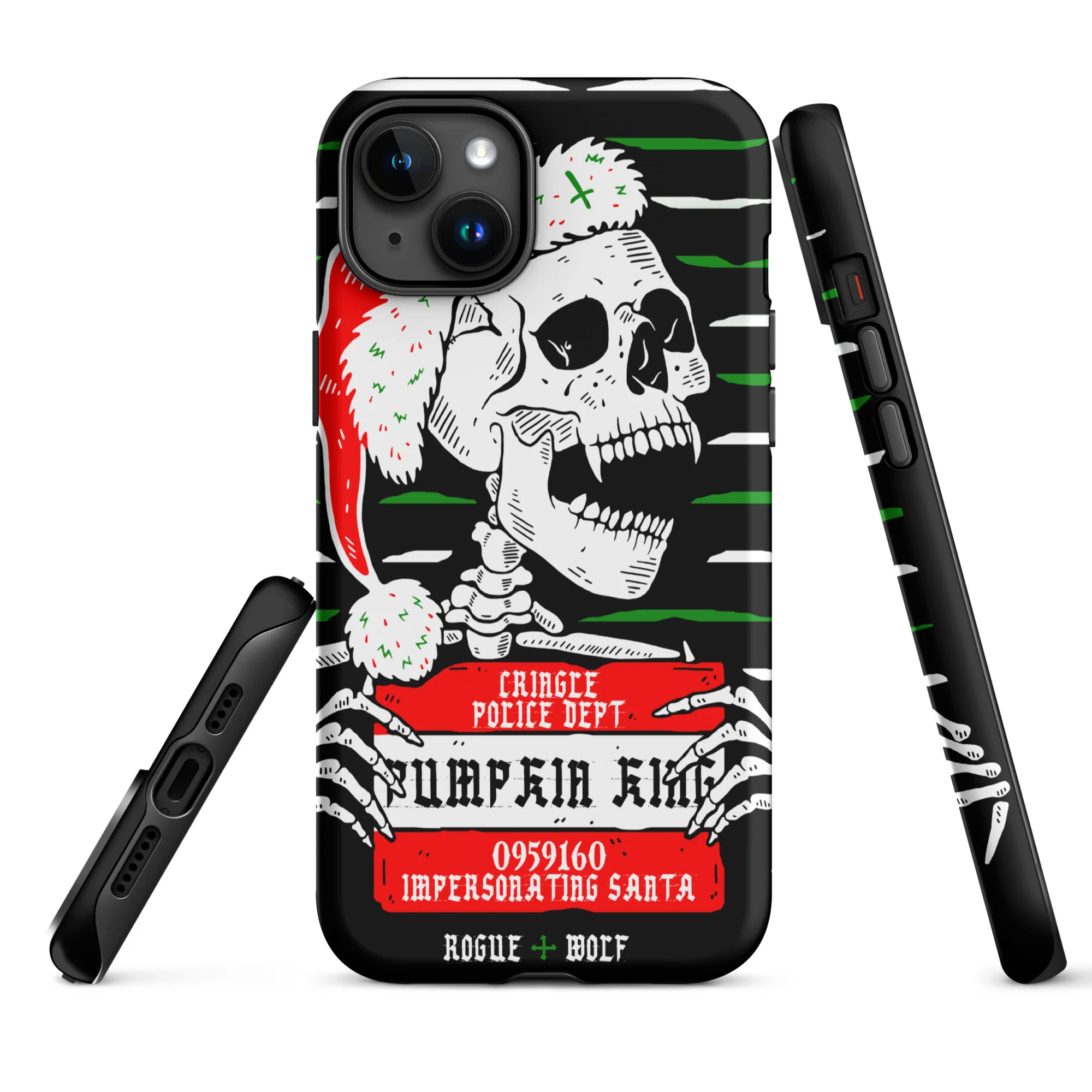 Pumpkin King Tough Phone Case for iPhone - Image 19