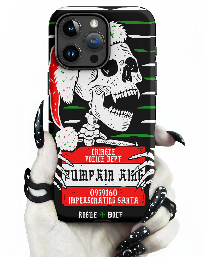 Pumpkin King Tough Phone Case for iPhone - Image 2