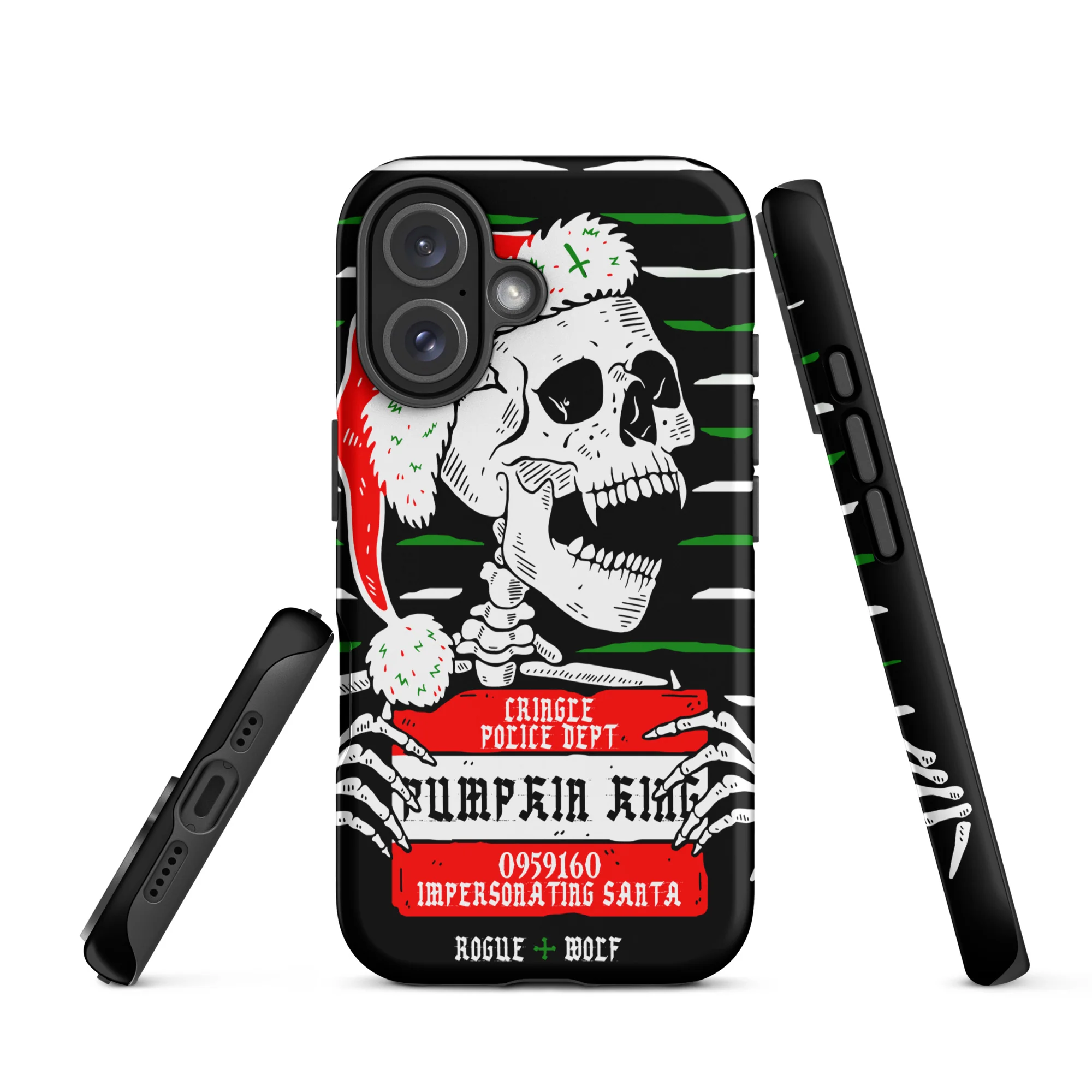 Pumpkin King Tough Phone Case for iPhone - Image 23
