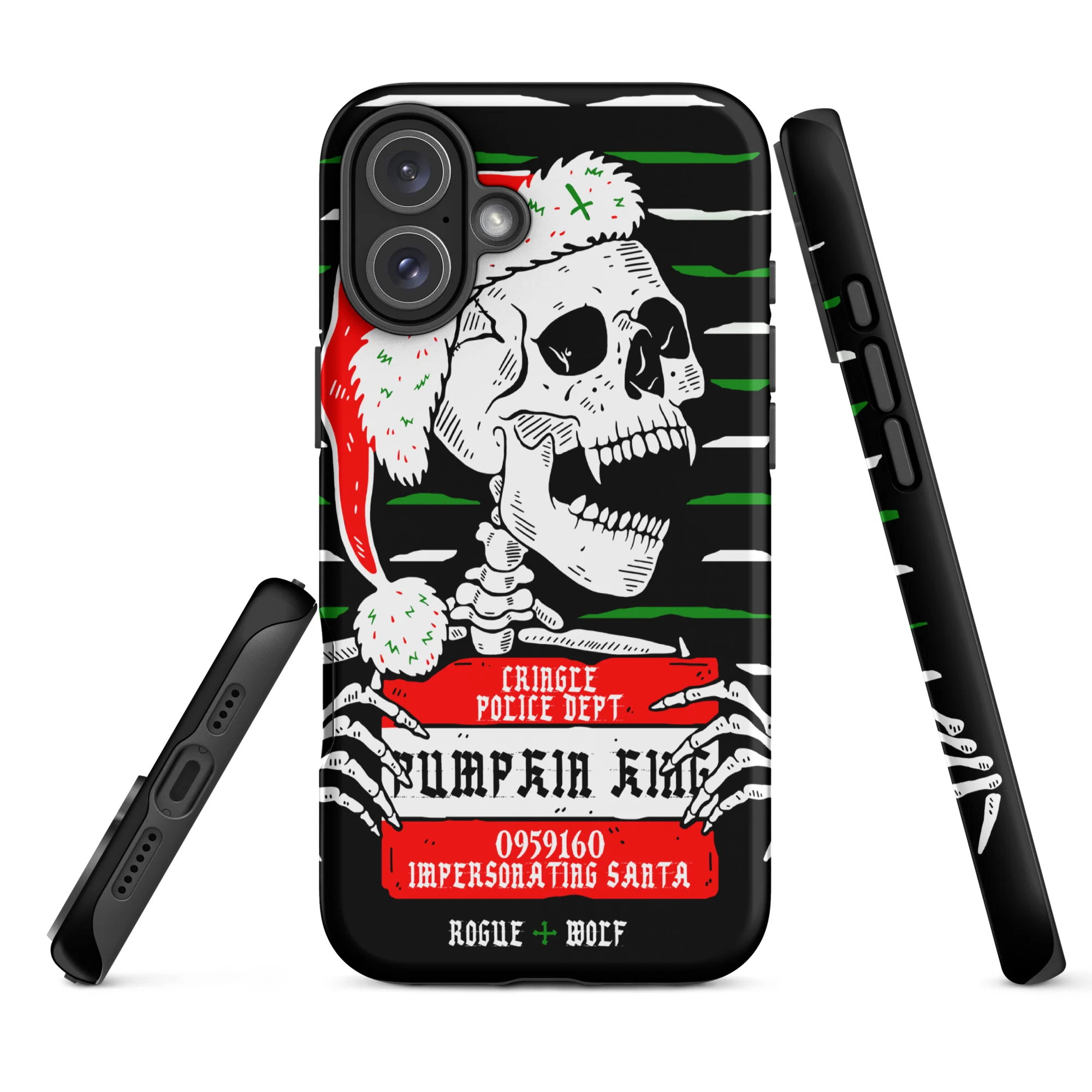 Pumpkin King Tough Phone Case for iPhone - Image 24